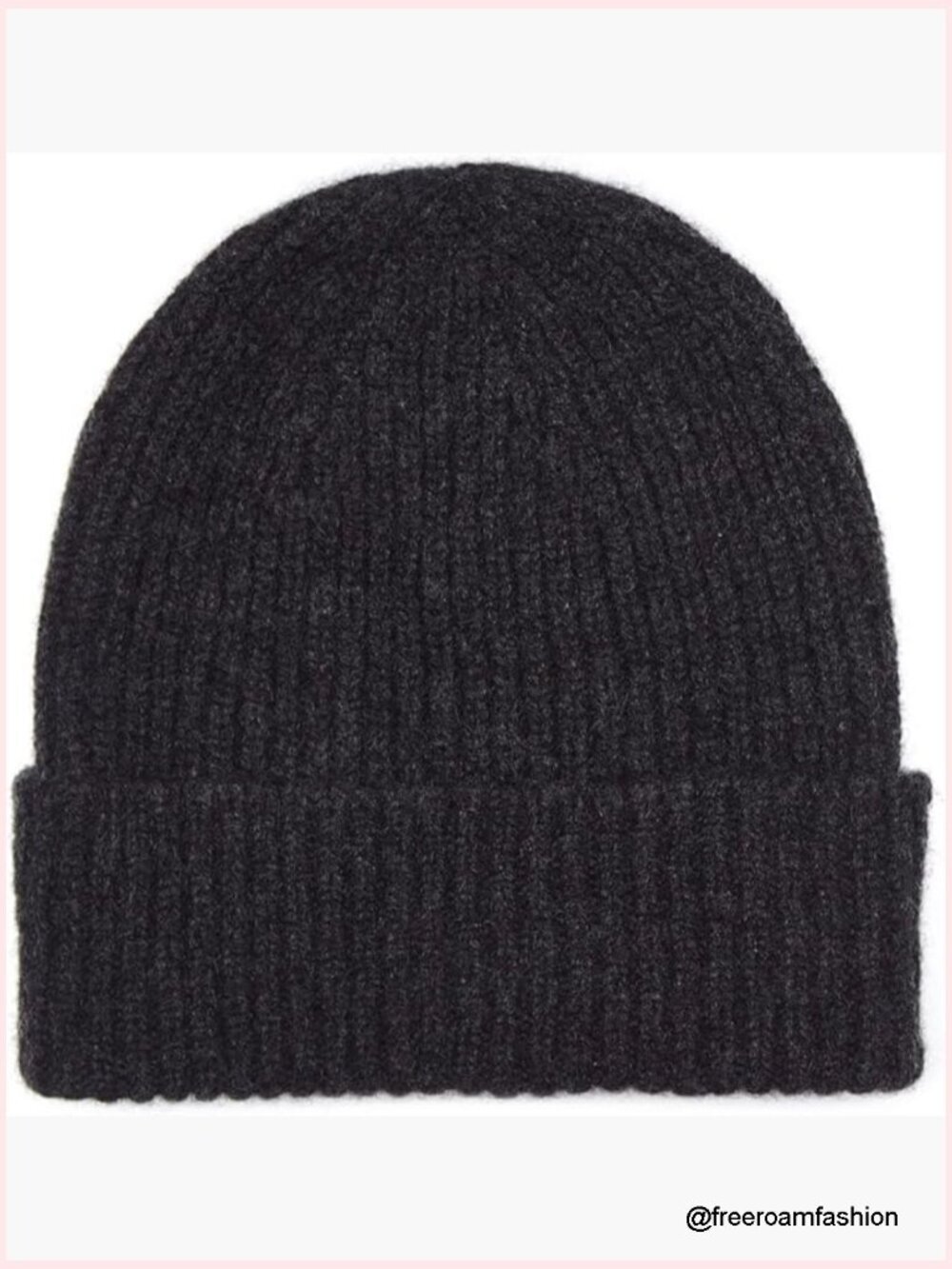 Men's Cashmere Beanie Hat Winter Skull Cap